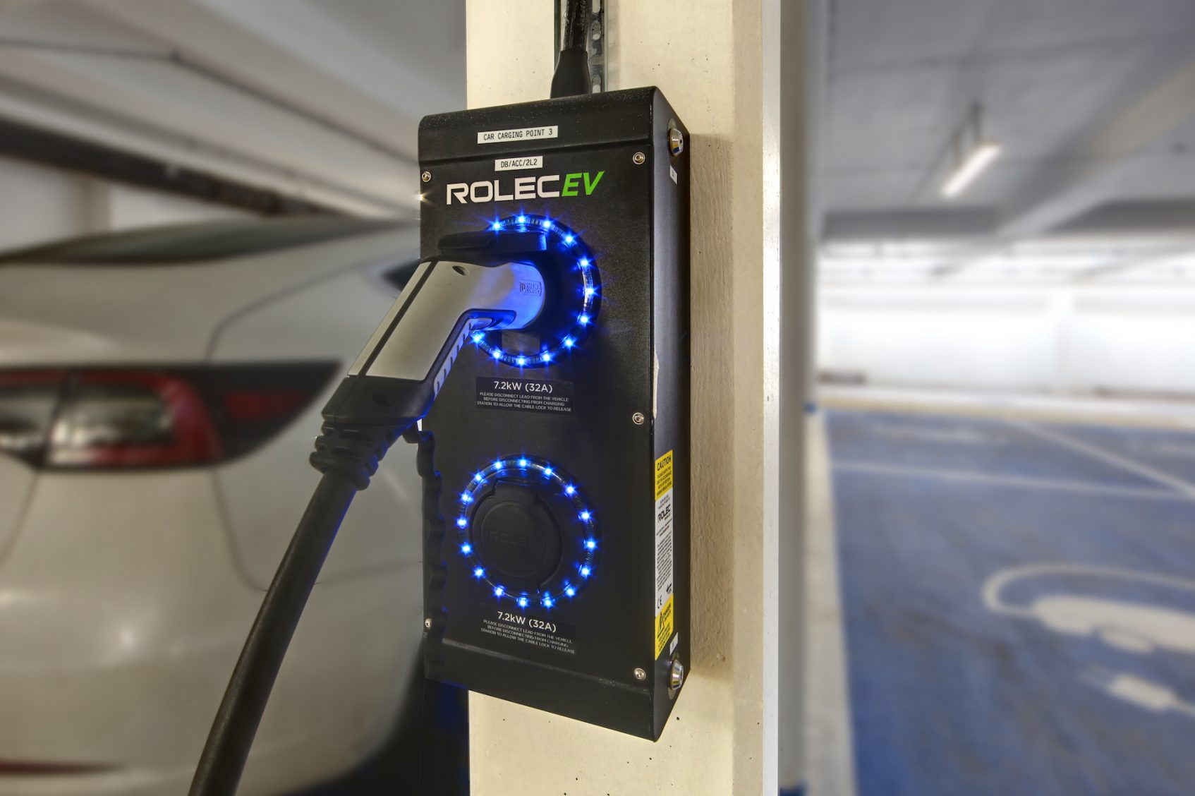 On-site car parking with EV charging at The Smith, an office near London with onsite parking in Kingston